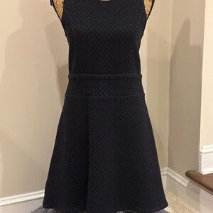 Collective Concepts Black A-line Mini Halter Sleeveless Cocktail Dress